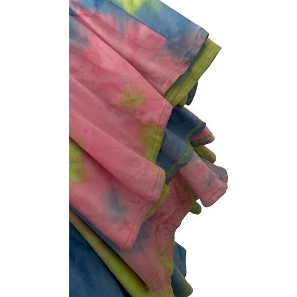 Bronx and Banco Maya Robe Gown Maxi Tie Dye Multicolor Gala Prom Beachy Size S - Picture 14 of 16